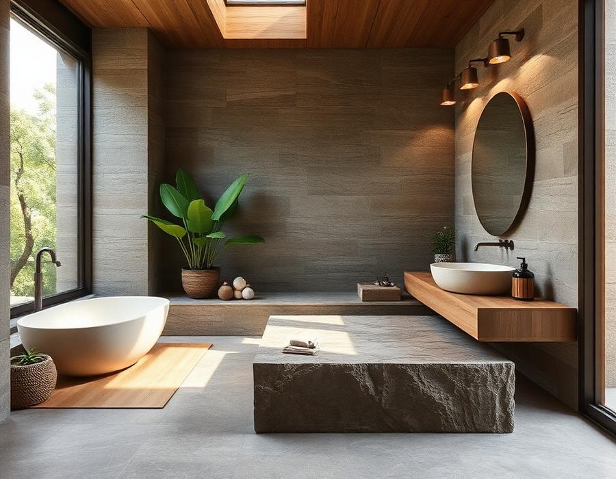 Stone & Cedar Bath